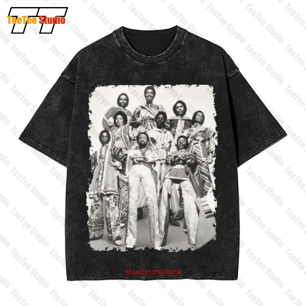 

Винтажная футболка большого размера Earth Wind & Fire Band Q418