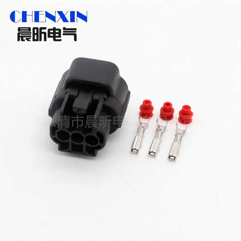 car accessory 3 pin way Female Auto camshaft eccentric shaft position socket sensor plug waterproof Connector 174357-2