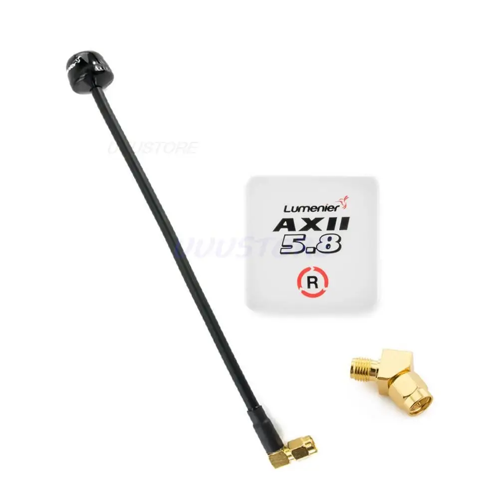 

Lumenier AXII 2 Long Range Diversity Antenna Bundle 5.8GHz RHCP 5.8G Antenna for Fatshark Skyzone FPV Goggles RC Drone Model