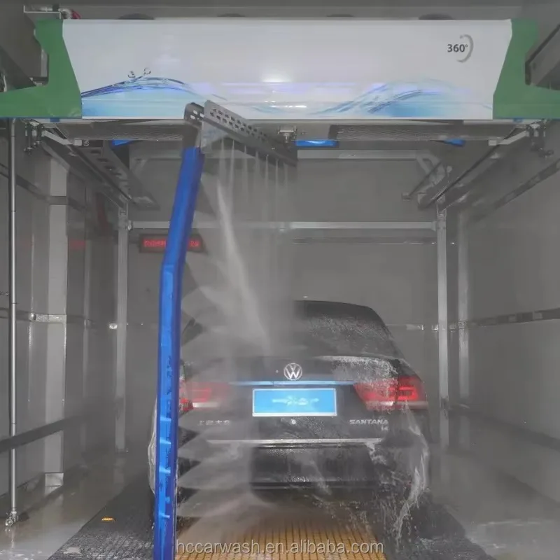 YG Customized Electric Touchless 360 Automatic Car Wash Machine Intelligent Control Brushless Cleaning Stainless Steel 8 MPa Pre