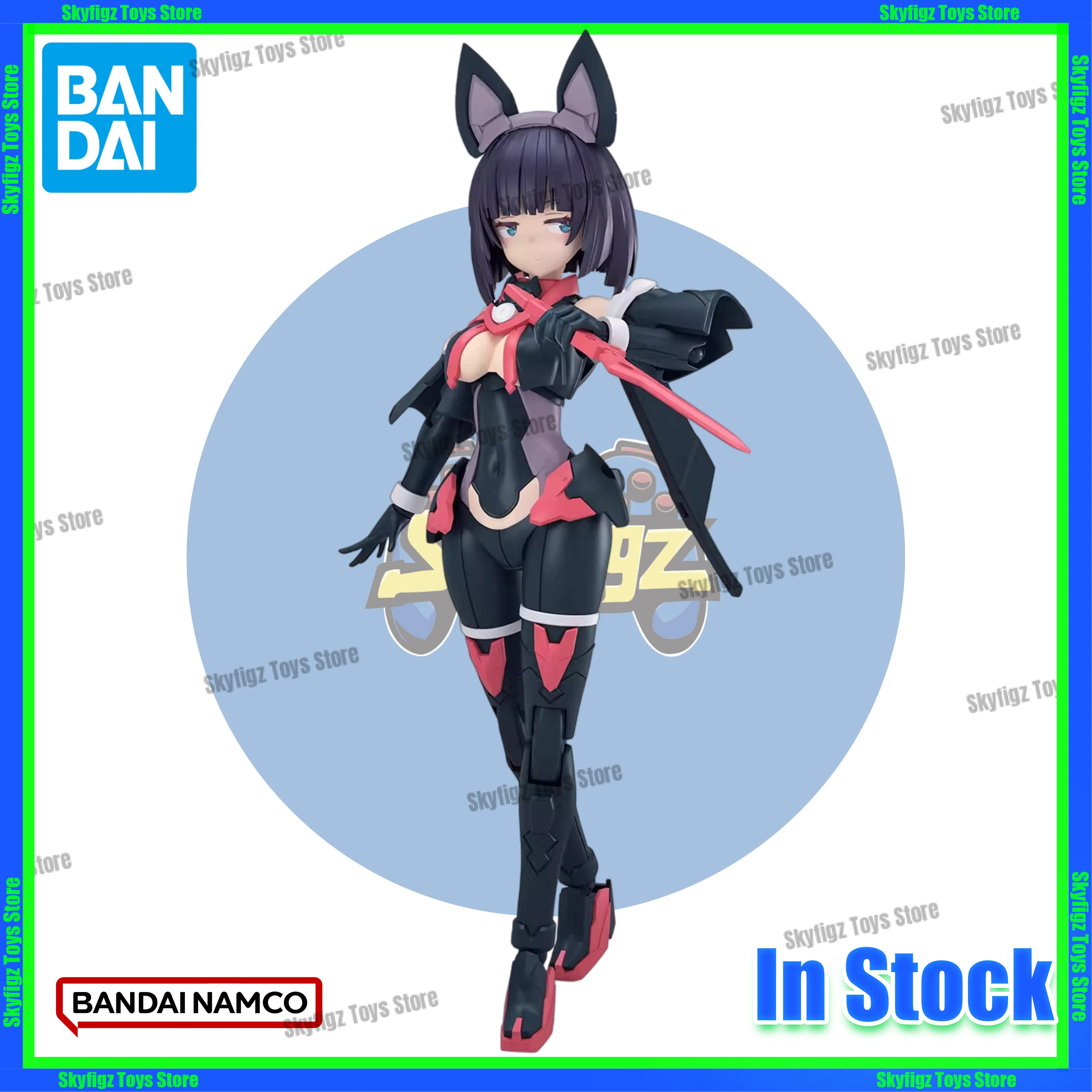 

In Stock Bandai 30MS SIS-K00 Micolulu Color B Machine Girl Assembled Model Movable Figure Collection Gift