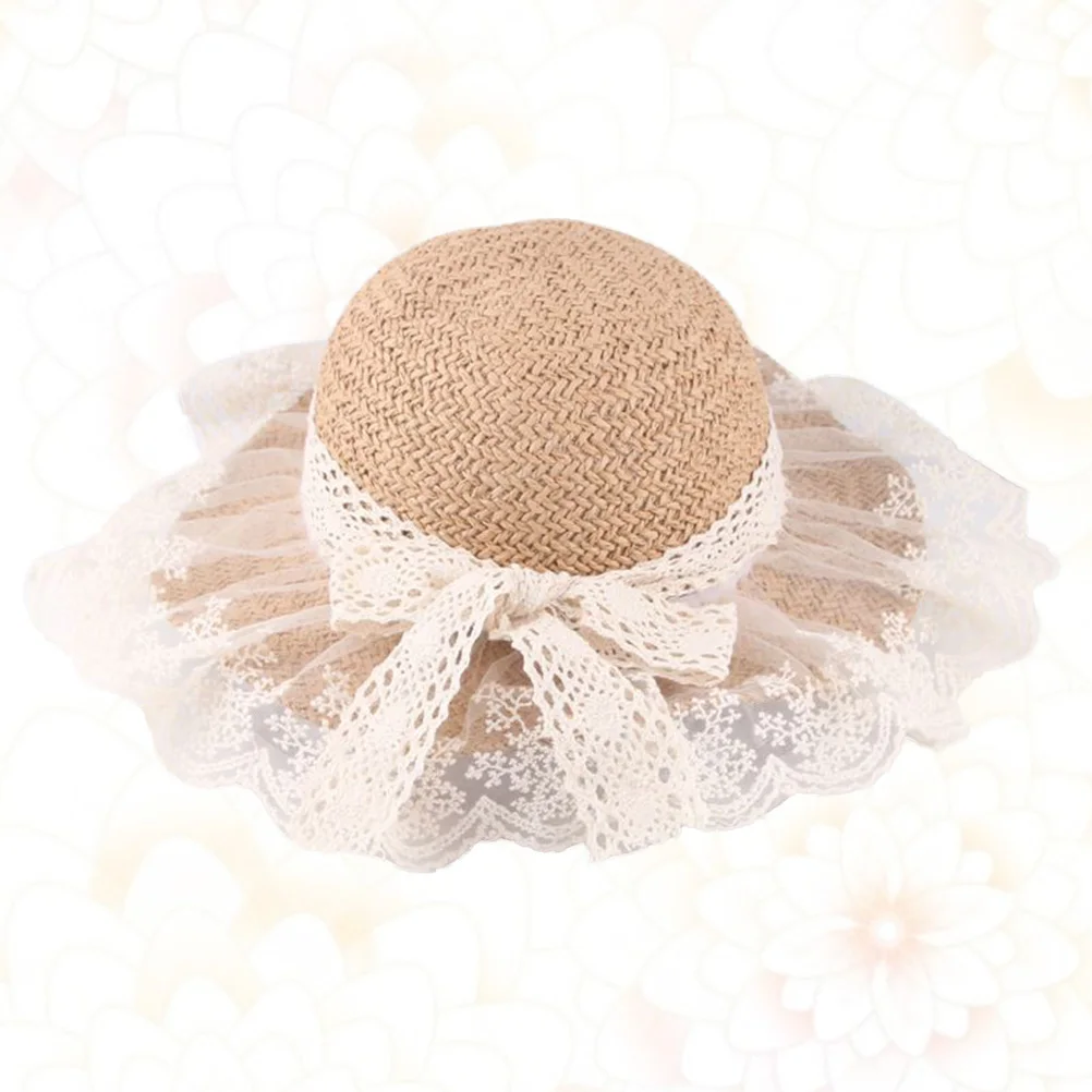 

Child Fisherman Hat Breathable Sunshade Summer Kids Straw Sunscreen Beach Vacation Travel Fashionable Lightweight