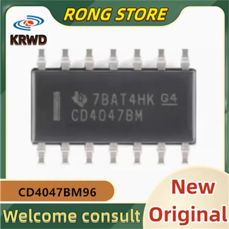 (25 قطعة) CD4047BM رقاقة جديدة ومبتكرة IC CD4047BM96 CD4047 SOP-14
