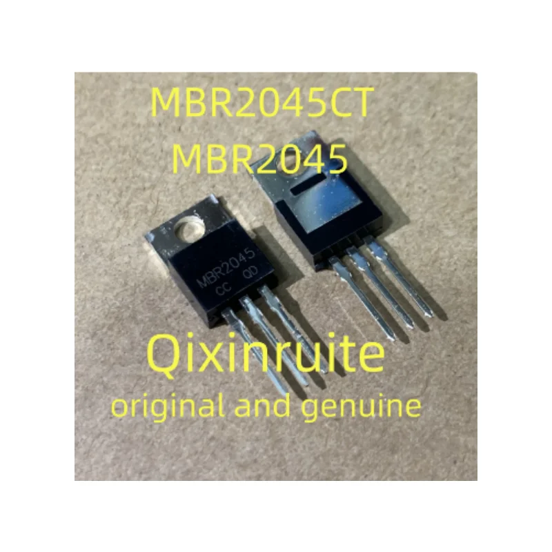 Qixinruite   New original MBR2045CT=MBR2045 in-line TO-220 45V 20A Schottky diode