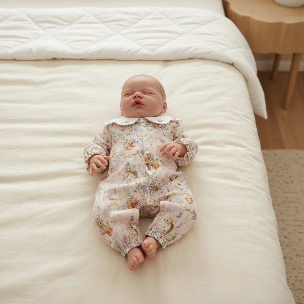 NPK Muñeca bebé durmiente de Primrose de 19 pulgadas, edición limitada, realista, recién nacido, juguete coleccionable de tacto suave