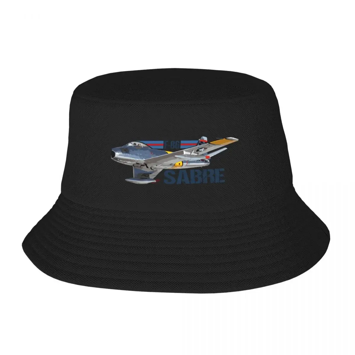 F-86 Sabre Bucket Hat Snap Back Hat hiking hat Luxury Brand Luxury Cap Baseball For Men Women's