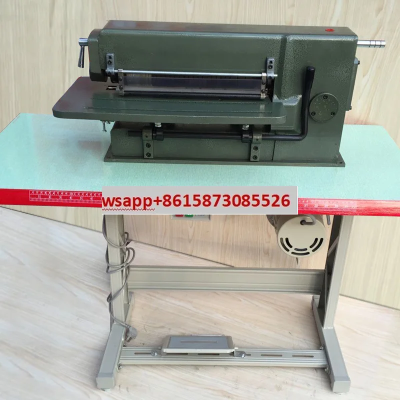 Round knife slitting machine//PVC /leather /genuine leather
