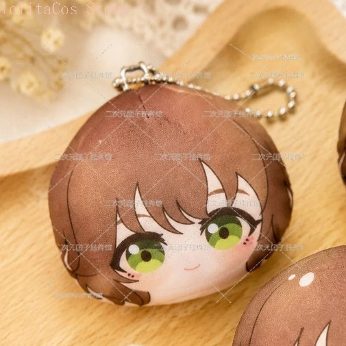 Umamusume Pretty Derby Daiwa Scarlet Aston Machan Gentildonna Plush Doll Cotton Ball Keychain Pendant Birthday Gift Xmas Cosplay