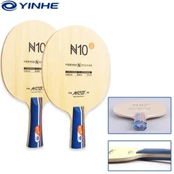 2025 YINHE N10s Table Tennis Blade Waterproof Table Tennis Racket Bags Set 5-Ply Pure Wood Fast Attack Bat EVA Box for Beginner