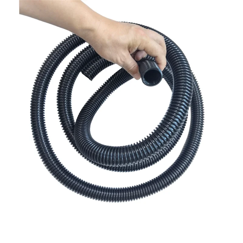 ASWUT-Industrial Grade Replacement Water Suction Hose For Powertec 70347 Wet Dry Vacuum Cleaner- Spring Retractable 3.2 Meter Ho