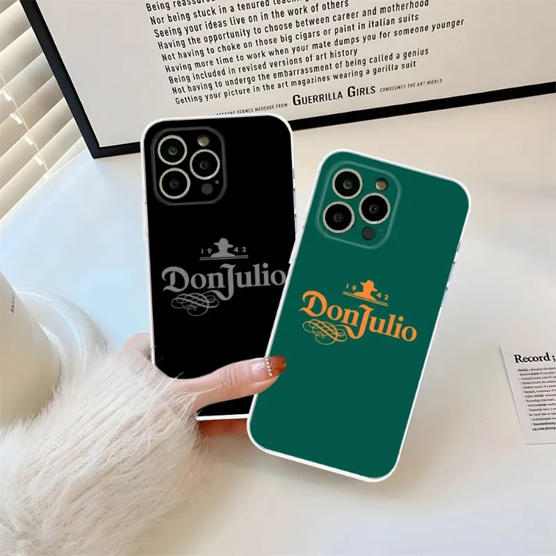 Don Julio Phone Case 2023 Hot Transparent For Iphone 14Pro 11 12 14 Pro Max Mini 6 6s 7 8 Plus X XR XS SE2020 Cover