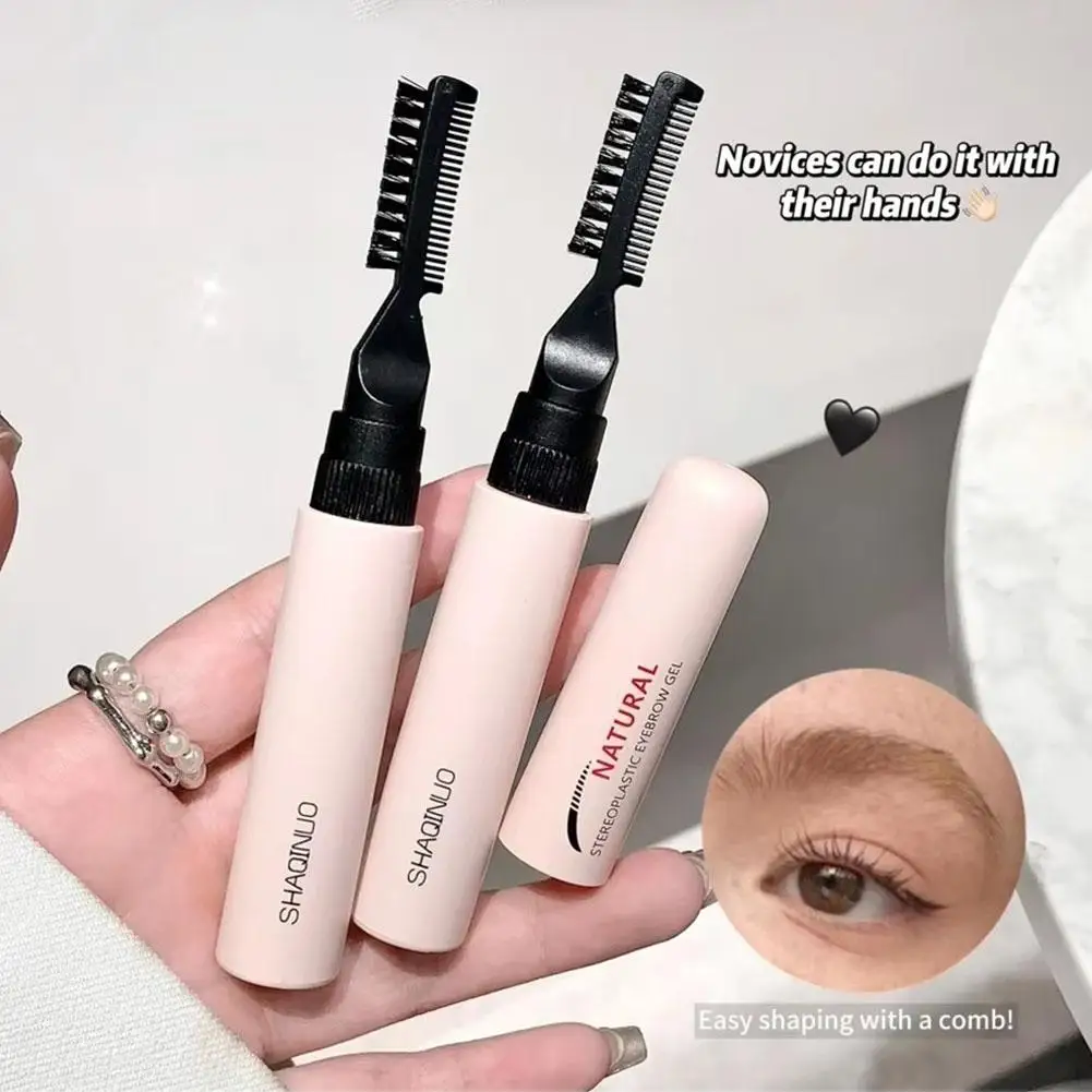 ใหม่แต่งหน้า Eyebrow GEL โปร่งใส Long Lasting Eyebrow เสื้อกันฝน Repair Liquid การตั้งค่า Brow ครีมมาสคาร่ากันน้ํา Stereotype