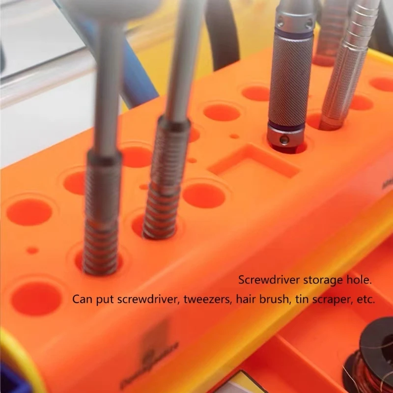 Convenient Screwdriver Storage Rack, Repair Tool, Desk Storage Rack