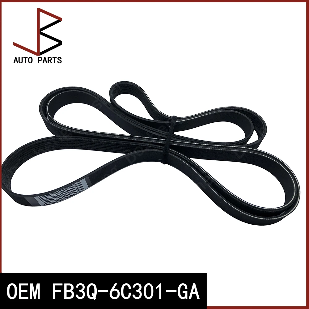New V-Ribbed Belt for FORD RANGER (TKE) 2.2 TDCi 4x4 2011- OEM FB3Q-6C301-GA FB3Q6C301GA FB3Q 6C301 GA 7PK3143 AB39-6C301-GA