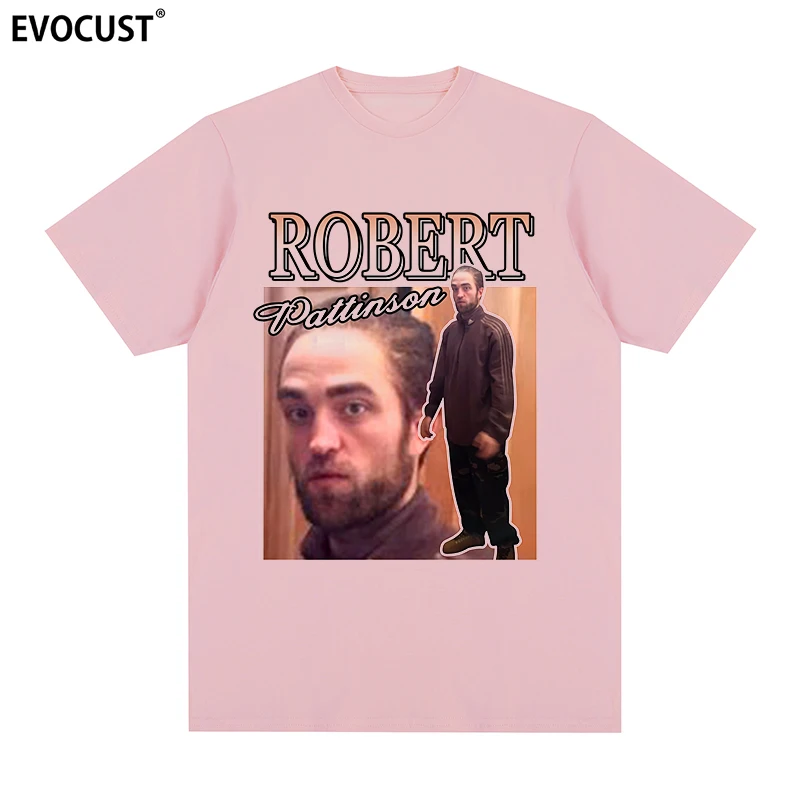 Robert Pattinson Standing Meme Funny T-shirt Vintage Rob Cotton Men T-shirt New TEE TSHIRT Womens Tops