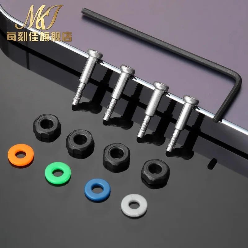 4pcs Screw nut silicone rubber gasket For Casio GA1100/1000/GW4000/1400 GW4000/G1400/GWA1000 green blue gray orange Watch Screws