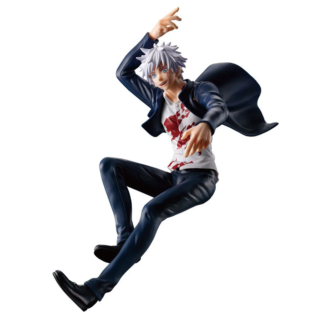 17 センチメートル五条悟呪術廻戦フィギュアアニメヌードルストッパーアニメーションモデルアートワークおもちゃギフトコレクション装​​飾装飾品 PVC