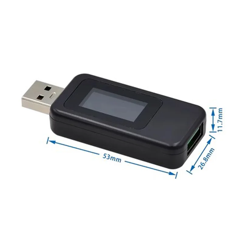 10 in 1 USB 테스터 DC 디지털 전압계 전류 전압계 암페어 전류 전압계 암페어 전압계 감지기 파워 뱅크 충전기 표시기