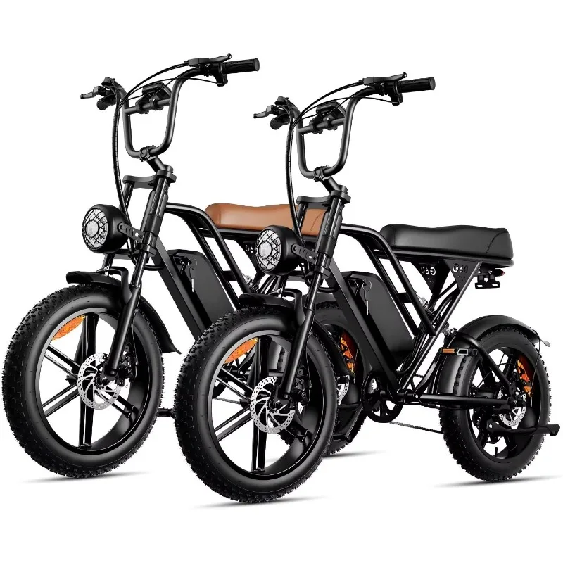 

SXLL 1000 watt black electric bicycle with removable 15ah battery, suitable for adults with large fat tires with a maximum load