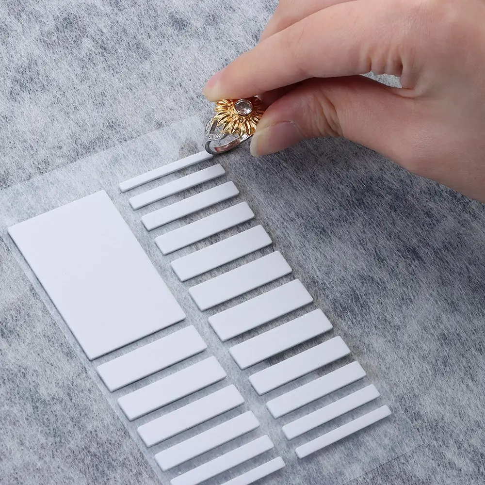 1 Sheets Finger Ring Sizer Adjuster Invisible Tighteners Size Adjuster Pad Resizing Tools Reducer Adjuster Jewelry Accessories