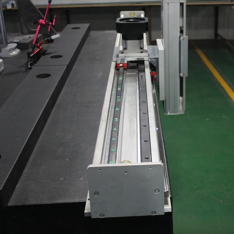 100 Wide Vertical Movement High Rigidity Rack Aluminum Profile Uniaxial Module, Servo Linear Gear Tooth Belt Slide Table