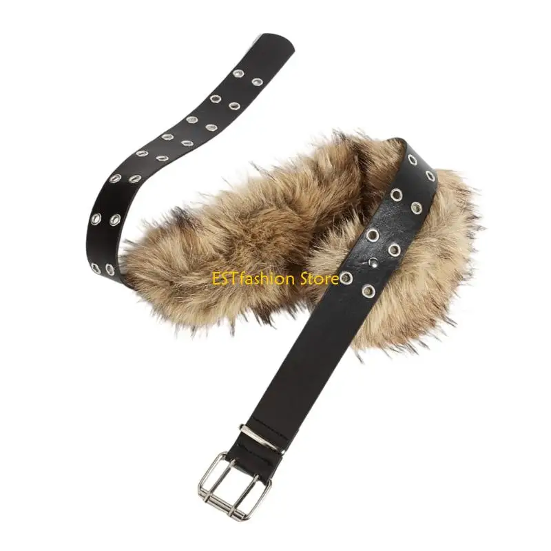 y5gc-レトロ-カウガール-ウエストバンド-リベット留め-pu-サッシュ-ベルト-調節可能な長さのウエスト-ガードル