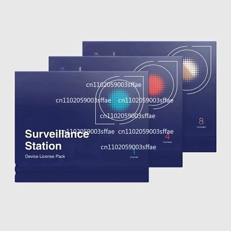 Station Synology Licenses for Video Cameras 1/4/8（Send Photos Directly )
