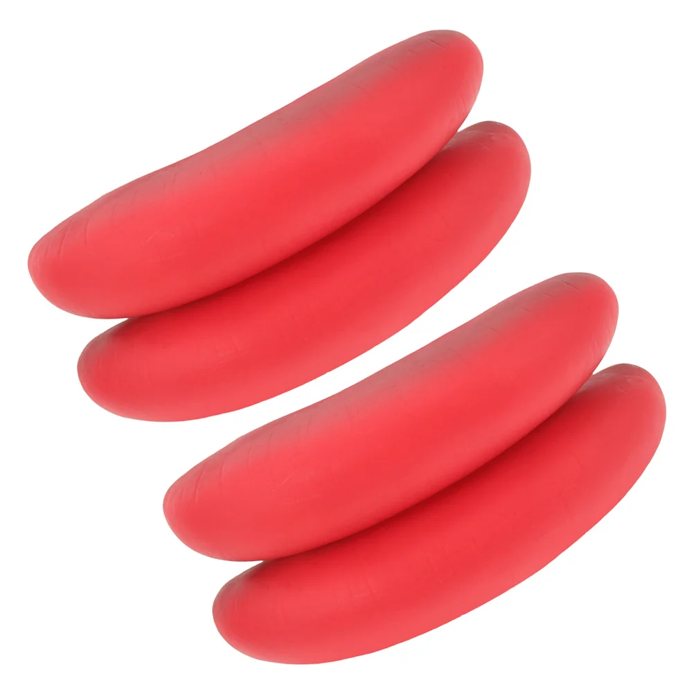 2Sets Grappige Worst Mond Prank Props Grote Rubberen Lippen voor April Fool's Day Party Kostuum Cosplay Joke Gag decor