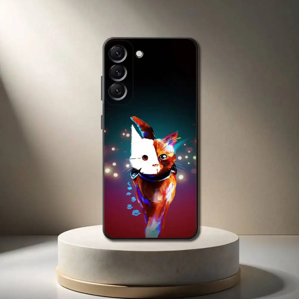 Anime S-Shiina Mashiro Phone Case For Samsung Galaxy A 73,72,51,53,52,71,22,5G,Note,J7,8,9 Soft Black Cover