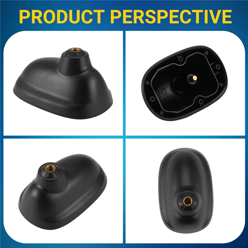 متفوقة سقف السيارة هوائي قاعدة تثبيت 65203442105 لسيارات BMW ميني كوبر كلوبمان R55 R56 راديو هوائي قاعدة غطاء #2