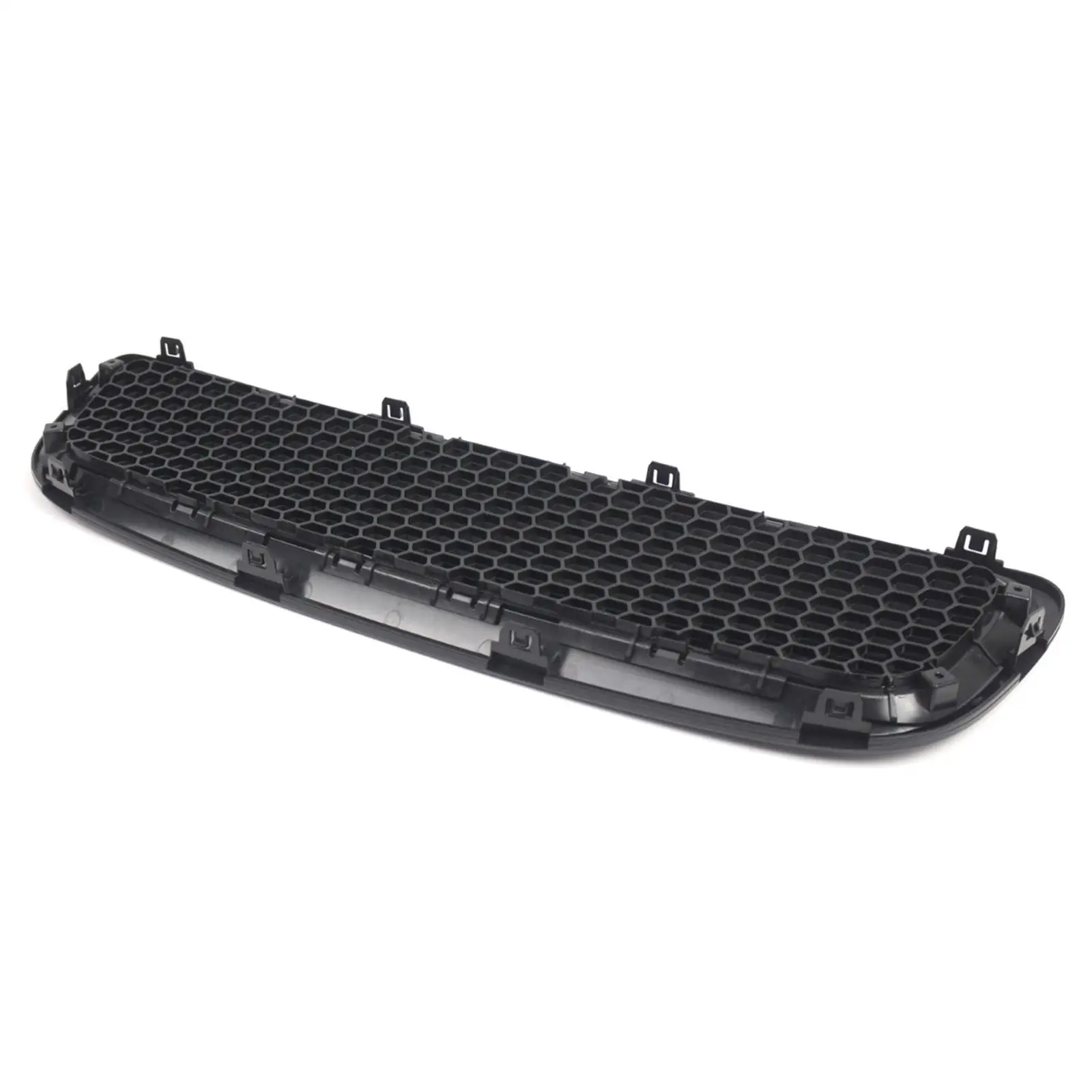 Glossy Black Mesh Grill Car Front Grille Upgrade Honeycomb Style Easy to Install for Volvo S40 V50 2008-2012 Accessories view 4