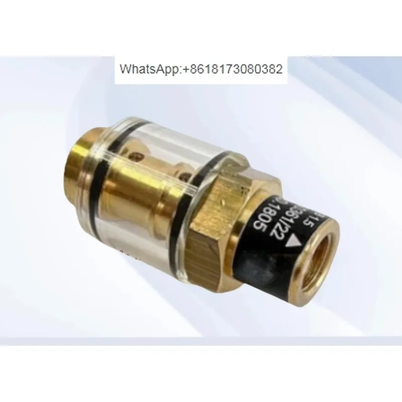 Screw air compressor transparent oil return check valve visual check valve 220.1819 screw machine accessories