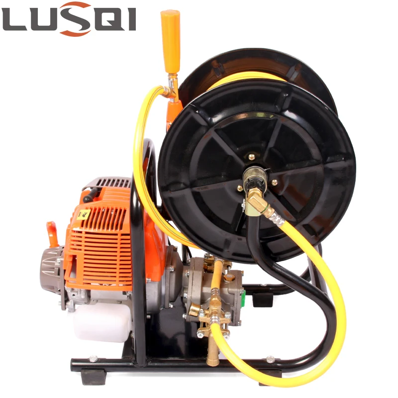 LUSQI 139F Sprayer Gasoline Engine High Pressure Pump 4 Stroke Petrol Agriculture Sprayer Garden Watering Field Irrigation