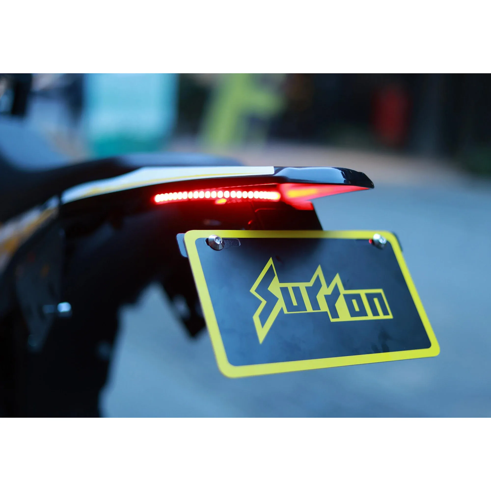 SURRON Ultra bee Modified running tail light Multi-functional tail light bracket Quick release design Licence plate holder