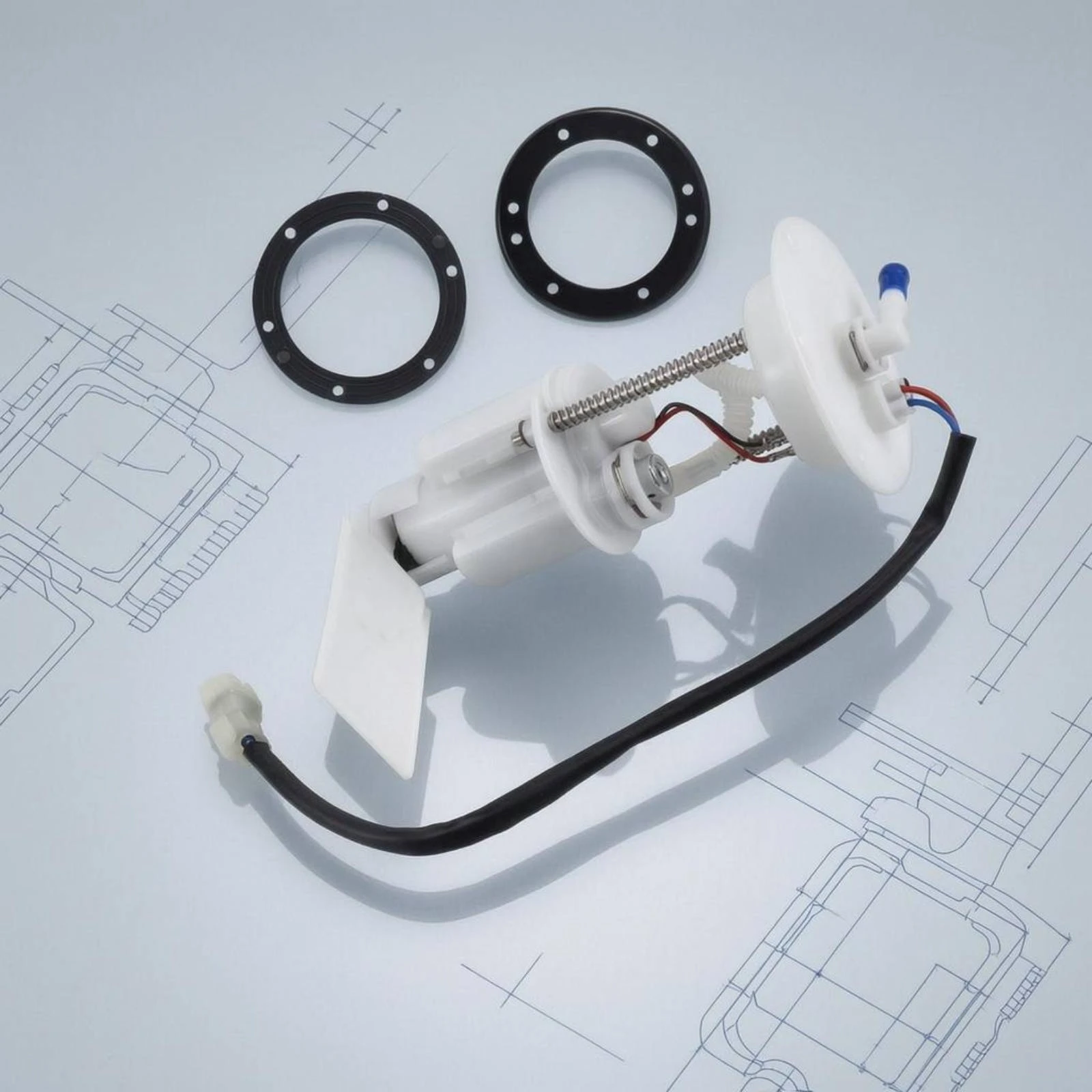 

ATV Fuel Pump Assembly Includes Sealing Gaskets Fuel Pump Assembly Vehicle Part Plug-and-Play Sturdy Construction