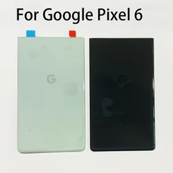 New Glass For Google Pixel 6 Battery Cover 6 Pro Rear Door Housing Case Replacement