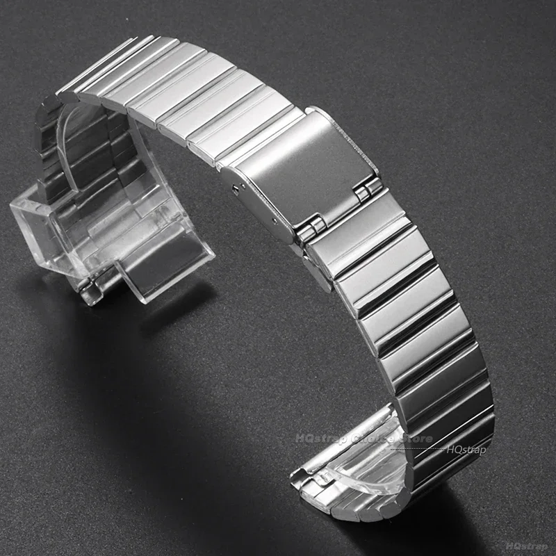 18mm 20mm Stainless Steel Watchband for Casio F-91W SGW400 F91W F84 AE1200/1300 F105/108/A158W/168 Vintage Metal Watch Bracelet