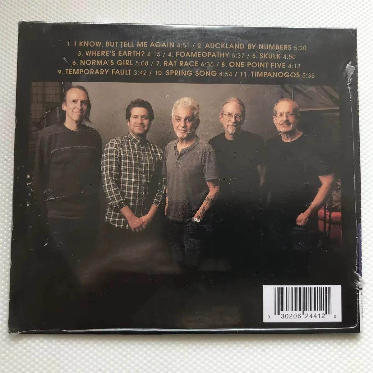 Jazz Steve Gadd Band David Spinozza Music CD Greatest Hits Album Foameopathy Music Record Cosplay Walkman Car Soundtracks Box