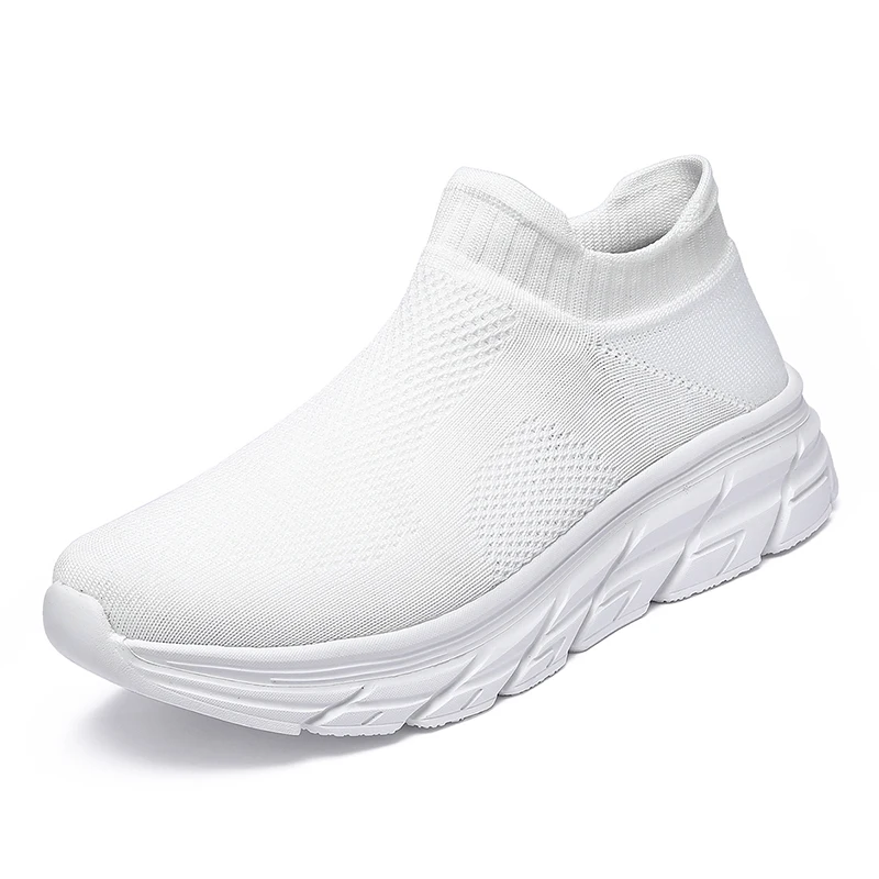 Men\'s and women\'s breathable sports casual mesh shoes spring and autumn soft sole lightweight non-slip pair running shoes