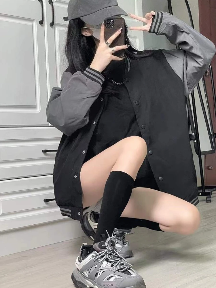 سترة بيسبول عصرية خفيفة الوزن لعام 2025 سترة نسائية للربيع والصيف للأشعة فوق البنفسجية فضفاضة تناسب ملابس الشارع المعزولة القابلة للتنفس #1