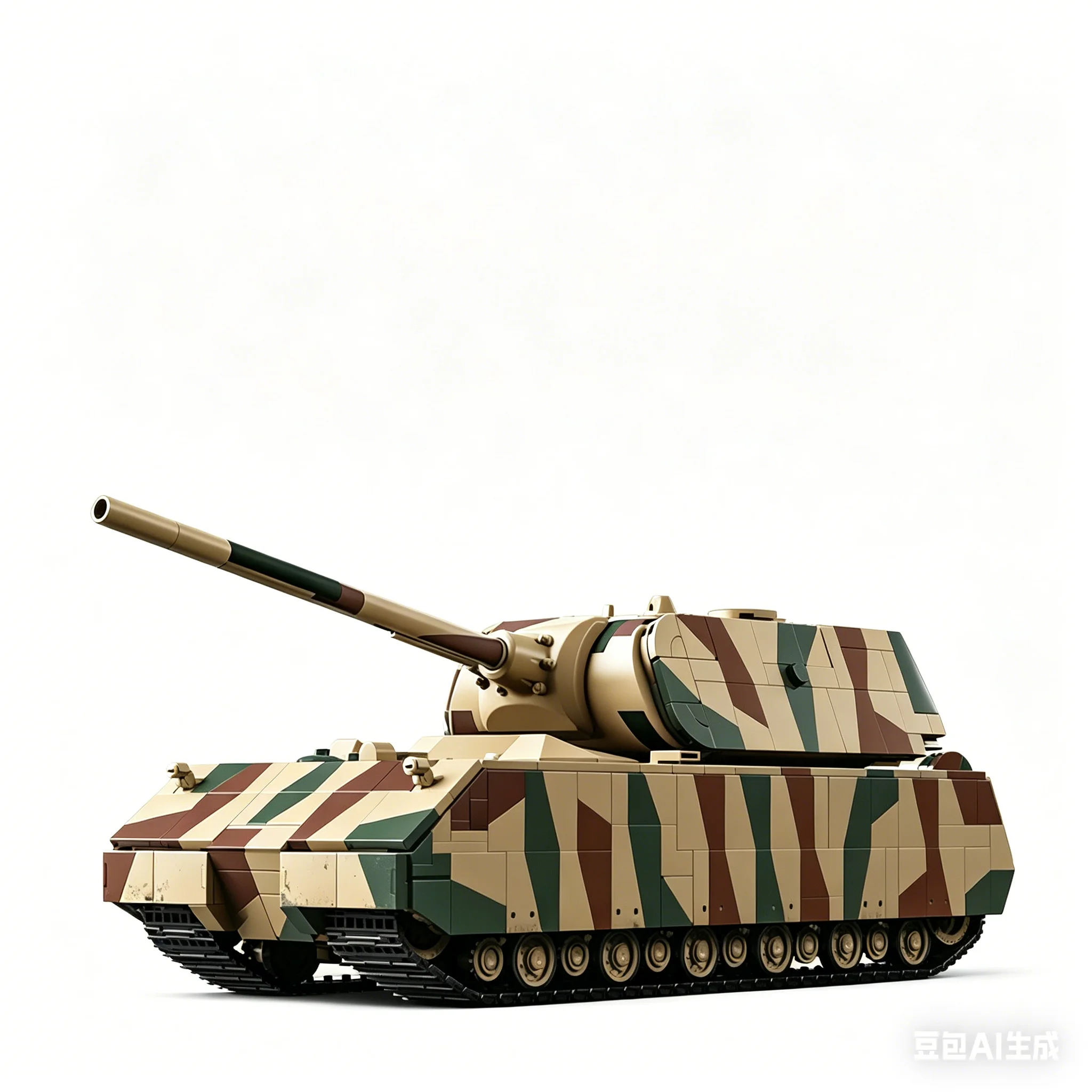

Конструктор «Супертяжелый танк Panzer VIII Maus» времен Второй мировой войны, камуфляжная модель, развивающая игрушка для сборки, для взрослых и детей, декор для дома