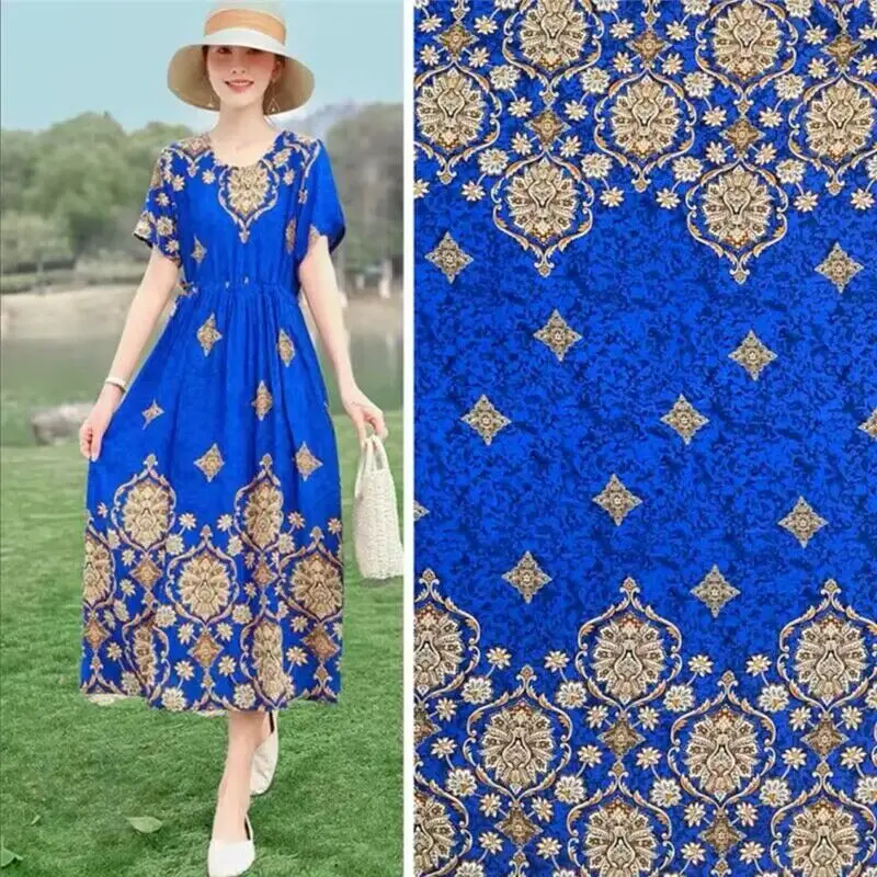 African Nigerian prints Lace Fabric High Quality 100% Cotton Fabric For Wedding Evening Women Dresses