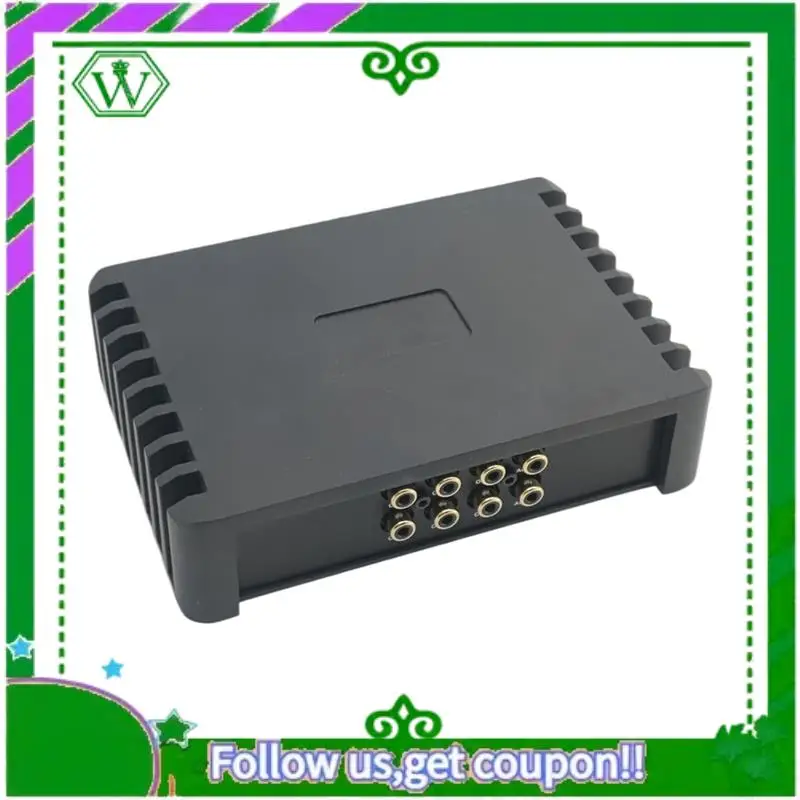 Reliable-31 Band EQ Dsp Audio Processor 4-Input 6-Output Car DSP Amplifier 6 Channels Class AB Car Audio Modification Amp