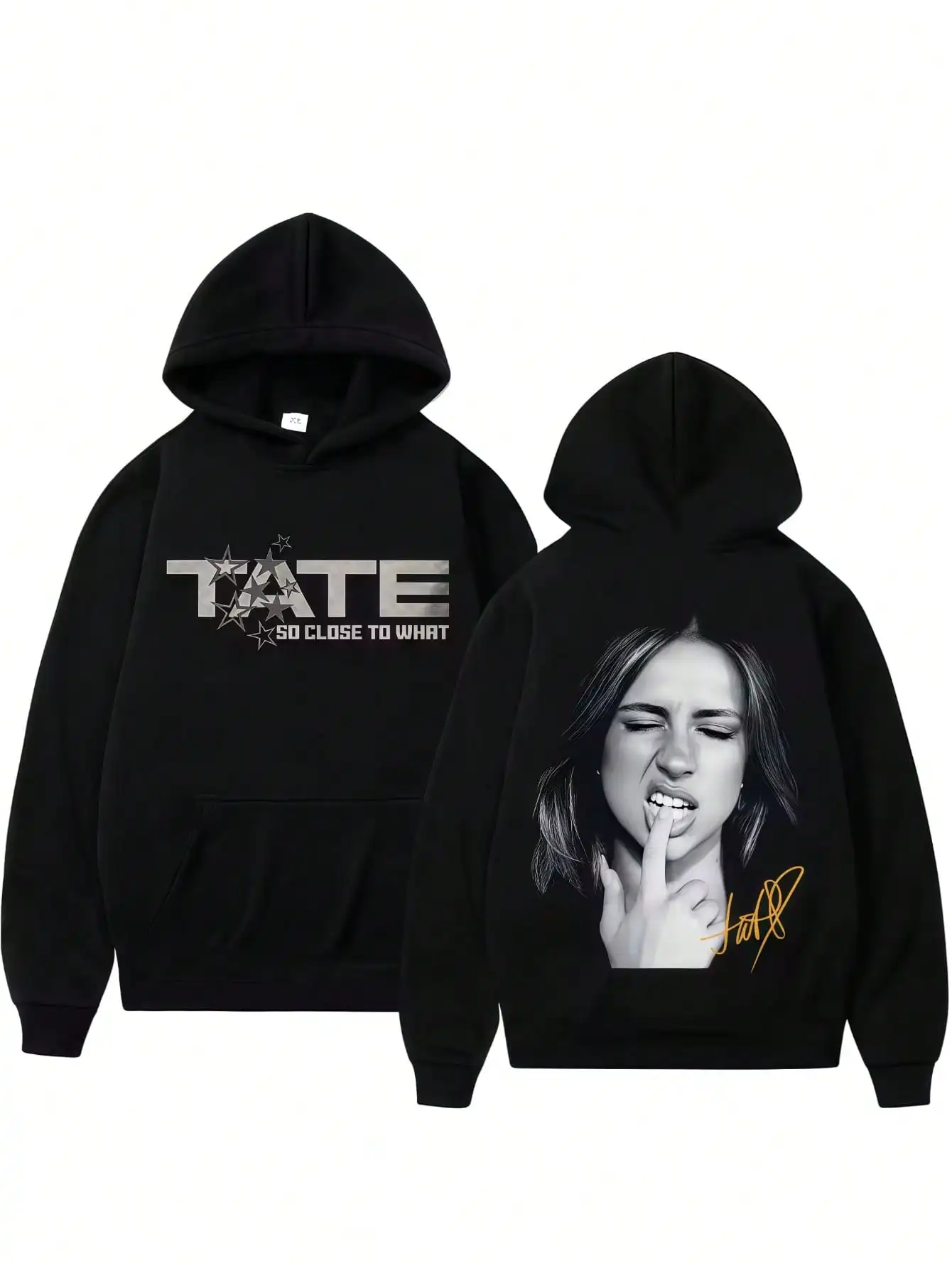 ألبوم تيت ماكراي قريب جدًا إلى ما يمس الممتلكة 2025 جولة حول العالم هوديس شتاء كبير الحجم بلوزات هاراجوكو بلوفرات للجنسين #1