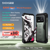 DOOGEE S200 Max Rugged Phone 16GB 512GB 22000mAh Battery 66W 1.32\