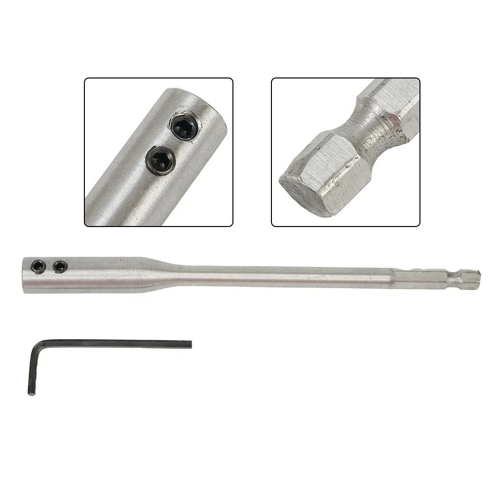 Imagem -06 - Barra de Extensão de Broca Tamanhos 150 mm 300 mm Kit de Chave Extensora de Haste Hexagonal Acessórios de Ferramenta Elétrica 150 mm 300 mm