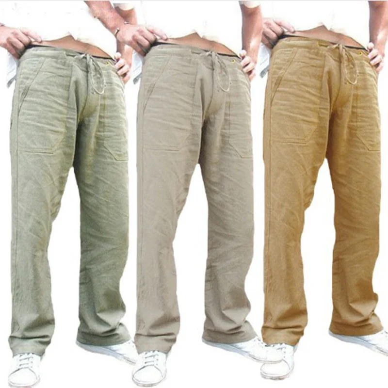 

Men Halloween Medieval Renaissance Pirate Horseman Cosplay Costume Loose Pants Black Brown Navigator Leg Bandage Trouser