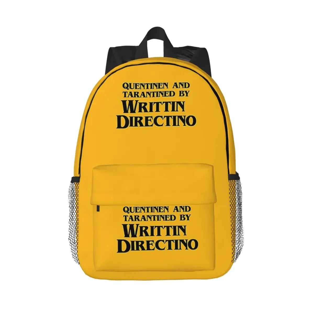 Quentined And Tarantined By Writtin Directino Backpack Teenager Bookbag Cartoon Children School Bag Laptop Rucksack Shoulder Bag