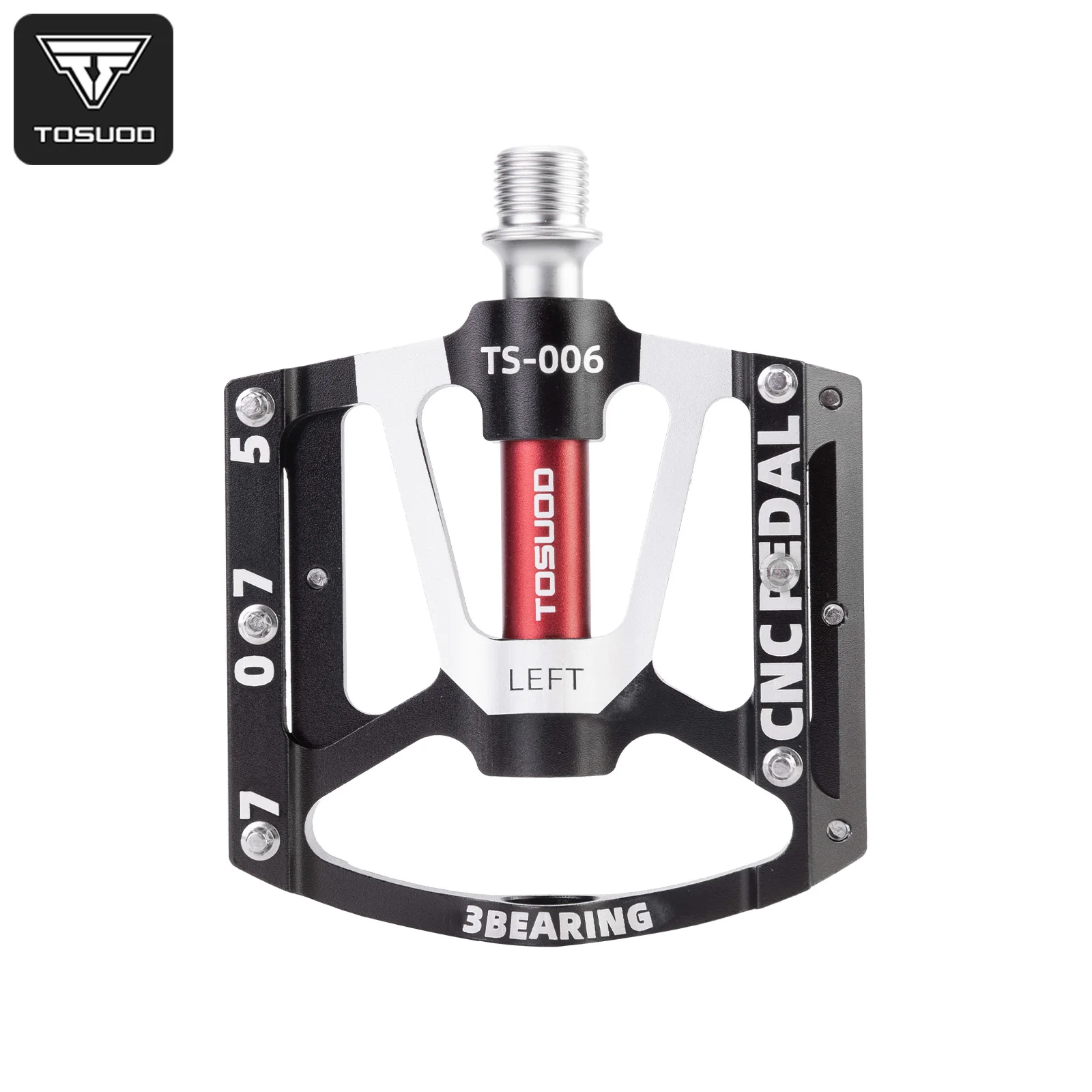 

Велосипедные педали TOSUOD, 3 подшипника, противоскользящие, сверхлегкие, CMC, алюминиевые, водонепроницаемые, для шоссейного велосипеда MTB, профессиональные аксессуары для велоспорта