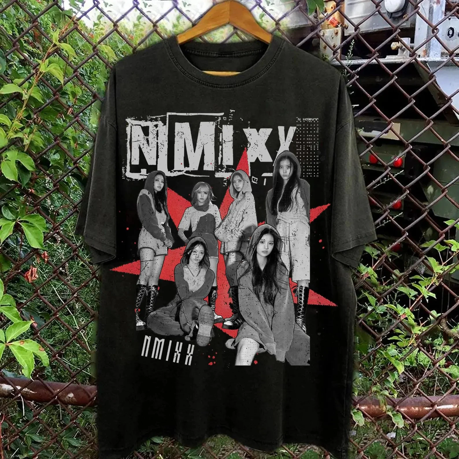 2026 Nmixx Retro Vintage Shirt, Nmixx Episode 1: Zero Frontier World Tour T-shirt, Nmixx Blue Valentine Album Shirt,